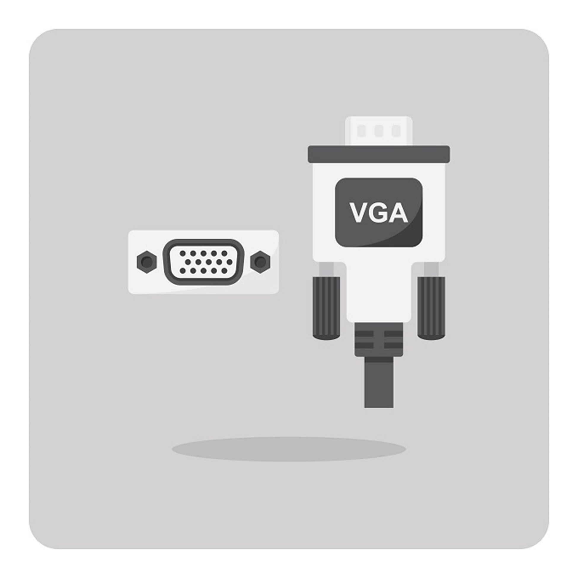  مشخصات کابل  VGA | خدمات کامپیوتری رایانه کمک 